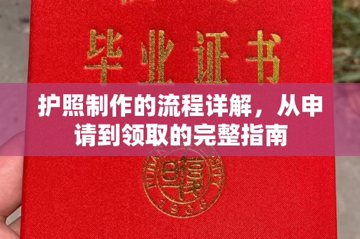 云城护照制作的流程详解，从申请到领取的完整指南