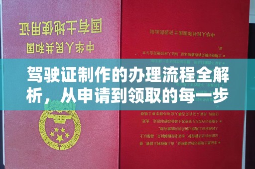 云城驾驶证制作的办理流程全解析，从申请到领取的每一步