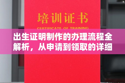 云城出生证明制作的办理流程全解析，从申请到领取的详细指南