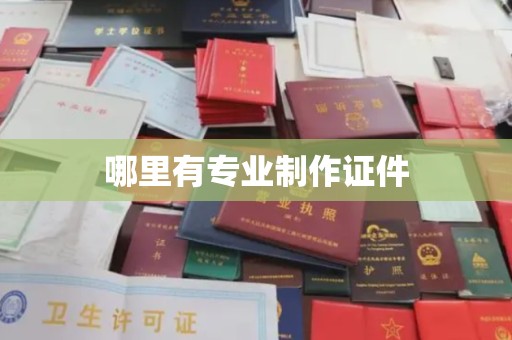 云城哪里有专业制作证件