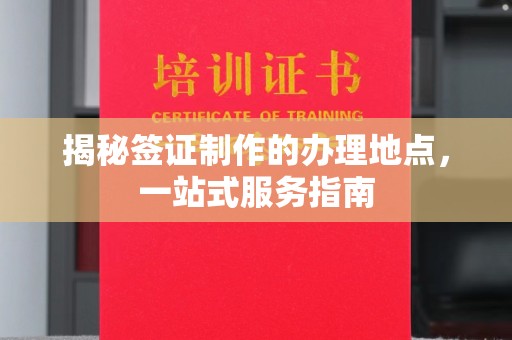 云城揭秘签证制作的办理地点，一站式服务指南