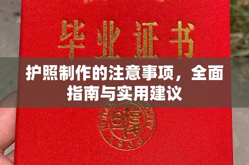云城护照制作的注意事项，全面指南与实用建议