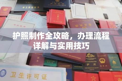 云城护照制作全攻略，办理流程详解与实用技巧